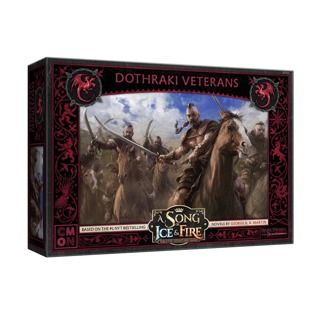 ASMODEE - GOT A Song of Ice & Fire Targaryen Dothraki Veterans (Inglés) - Gamesmart - Asmodee