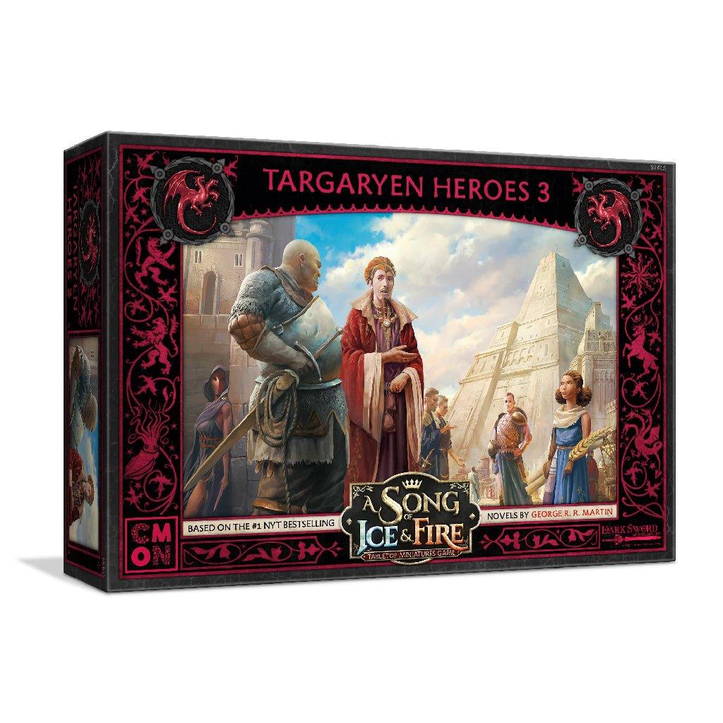 ASMODEE - GOT A Song of Ice & Fire Targaryen Heroes 3 (Inglés) - Gamesmart - Asmodee