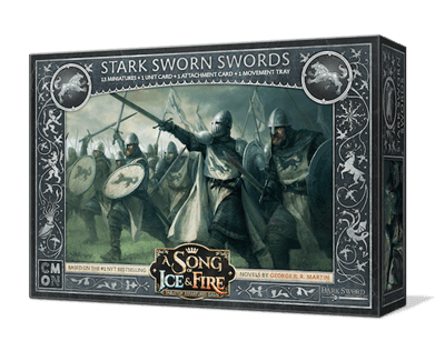 ASMODEE - GOT A Song of Ice & FireStark Sworn Swords (Inglés) - Gamesmart - Asmodee