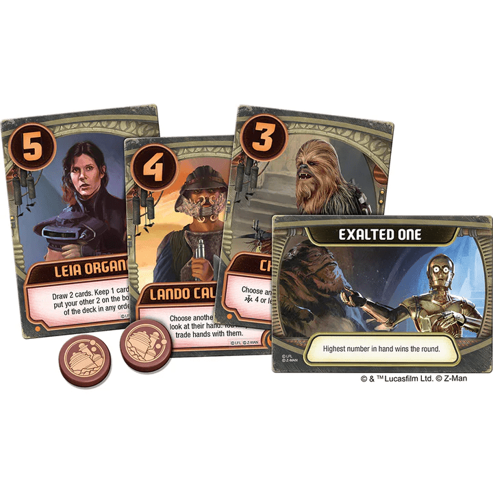 ASMODEE - Love Letter Game: Jabba's Palace (Inglés) - Gamesmart - Asmodee