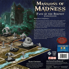 ASMODEE - Mansions of Madness: Path of the Serpent Second Edition Expansion (Inglés) - Gamesmart - Asmodee
