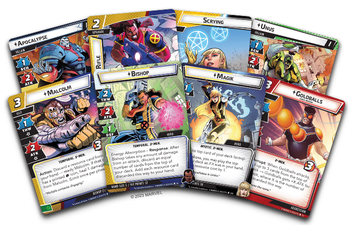 Asmodee - Marvel Champions The Card Game: Age of Apocalypse Expansion (Inglés) - Gamesmart - Asmodee