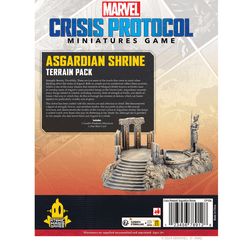 ASMODEE - Marvel Crisis Protocol Asgardian Shrine Terrain Pack (Inglés) - Gamesmart - Asmodee
