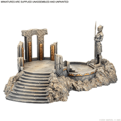ASMODEE - Marvel Crisis Protocol Asgardian Shrine Terrain Pack (Inglés) - Gamesmart - Asmodee