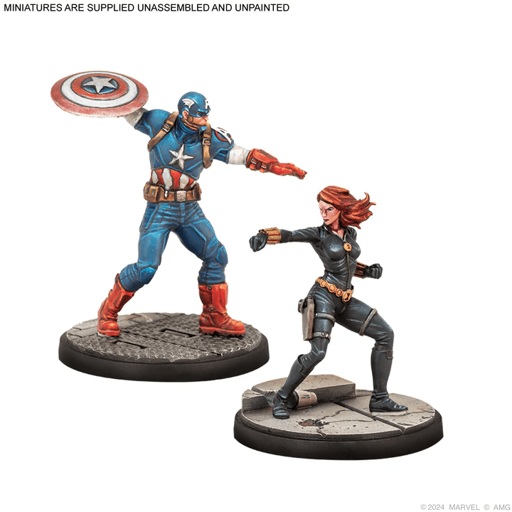 ASMODEE - Marvel Crisis Protocol Avengers Affiliation Pack (Inglés) - Gamesmart - Asmodee