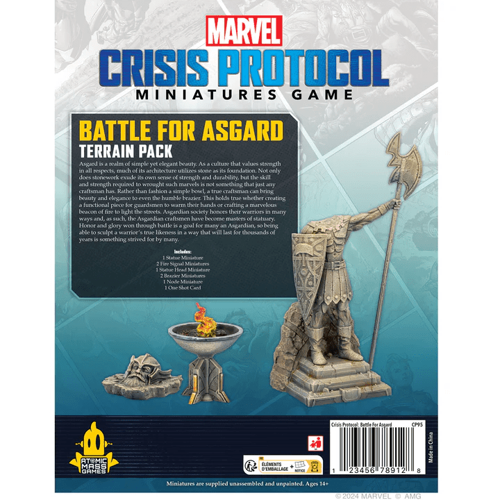 ASMODEE - Marvel Crisis Protocol Battle for Asgard Terrain Pack (Inglés) - Gamesmart - Asmodee