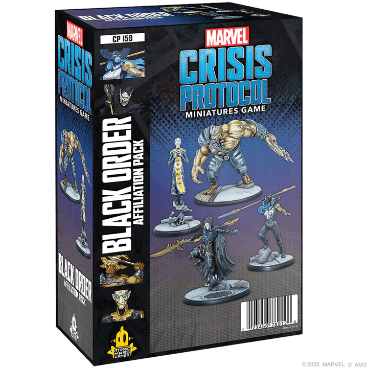 ASMODEE - Marvel: Crisis Protocol - Black Order Affiliation Pack - Gamesmart - Asmodee