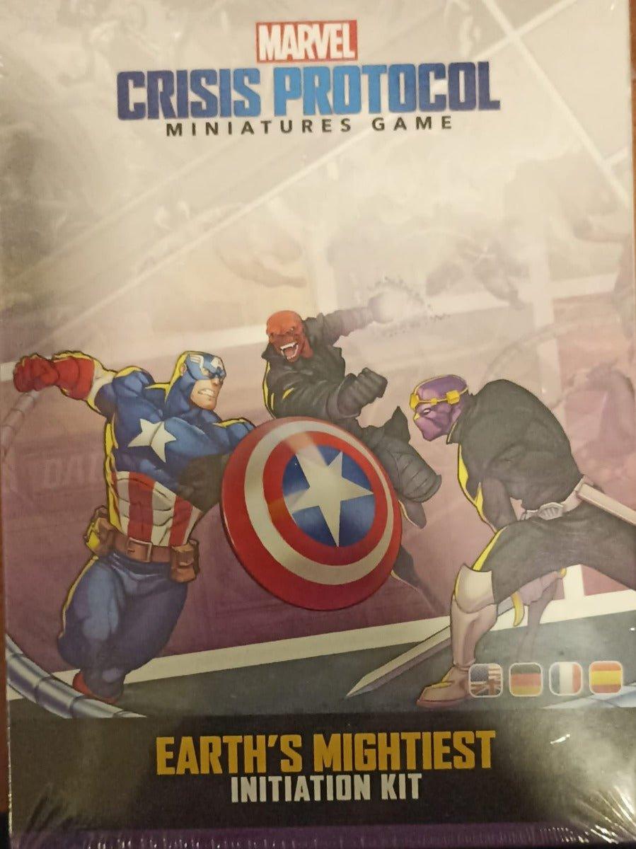 ASMODEE - Marvel Crisis Protocol Earth´s Mightiest Initiation Kit (Inglés) - Gamesmart - Asmodee