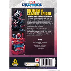 ASMODEE - Marvel Crisis Protocol Gwenom & Scarlet Spider (Inglés) - Gamesmart - Asmodee