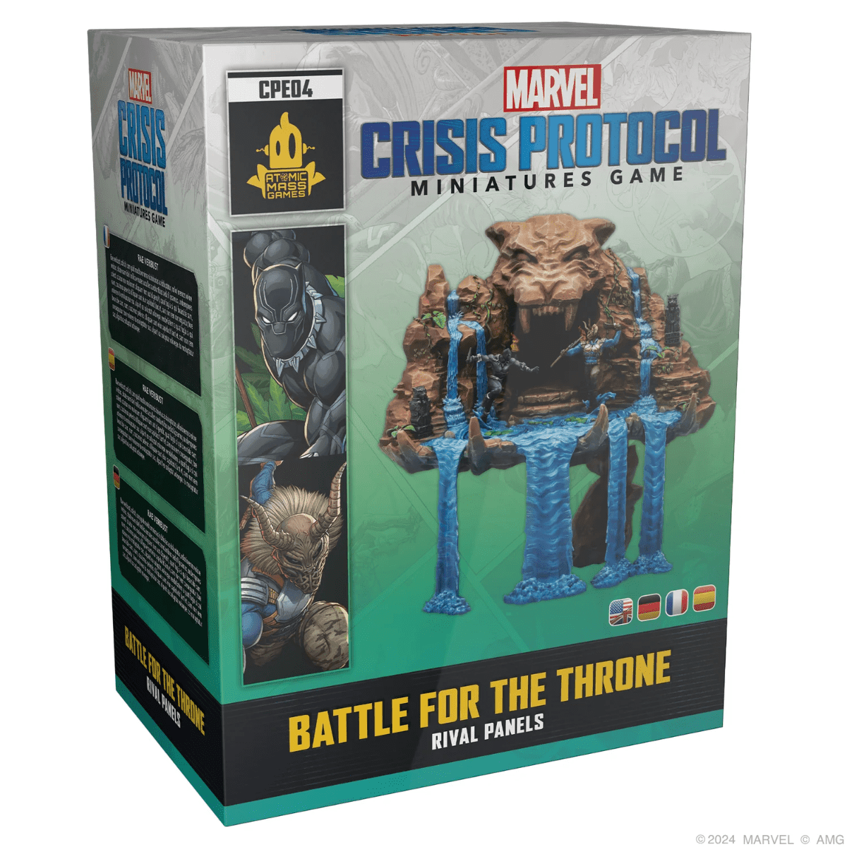 ASMODEE - Marvel Crisis Protocol Rival Panels Battle for the Throne (Inglés) - Gamesmart - Asmodee