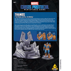 ASMODEE - Marvel Crisis Protocol: Thanos - Gamesmart - Asmodee