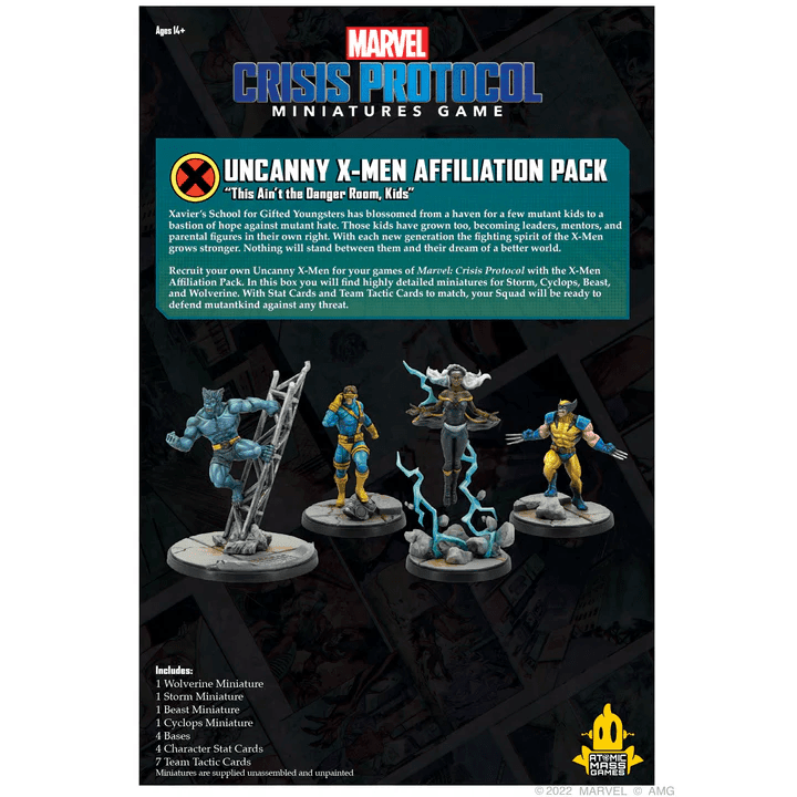 ASMODEE - Marvel Crisis Protocol: Uncanny X - Men Affiliation Pack - Gamesmart - Asmodee