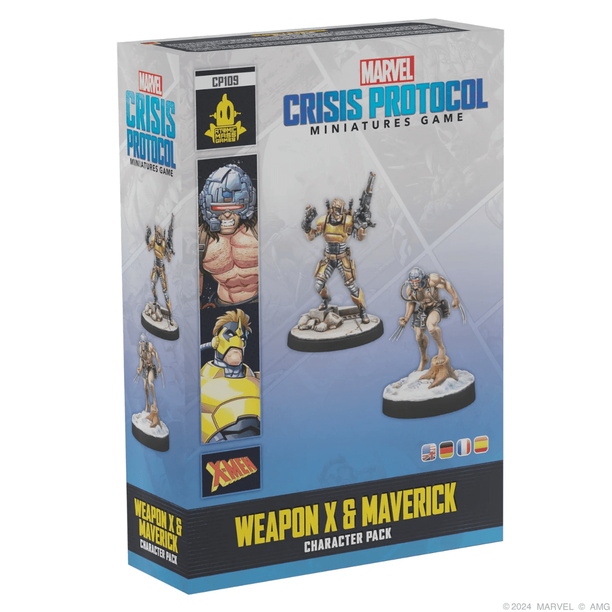 ASMODEE - Marvel Crisis Protocol Weapon X & Maverick (Inglés) - Gamesmart - Asmodee