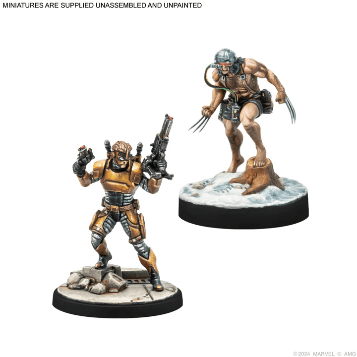 ASMODEE - Marvel Crisis Protocol Weapon X & Maverick (Inglés) - Gamesmart - Asmodee