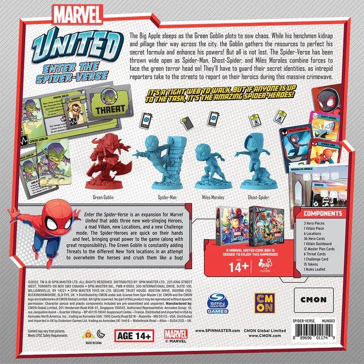 Asmodee - Marvel United: Enter the Spider - Verse (Inglés) - Gamesmart - Asmodee