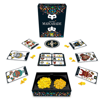 ASMODEE - Mascarade (Español) - Gamesmart - Asmodee