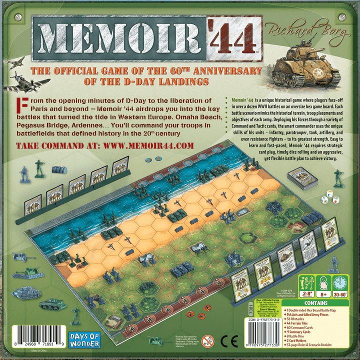 ASMODEE - Memoir '44 (Inglés) - Gamesmart - Asmodee