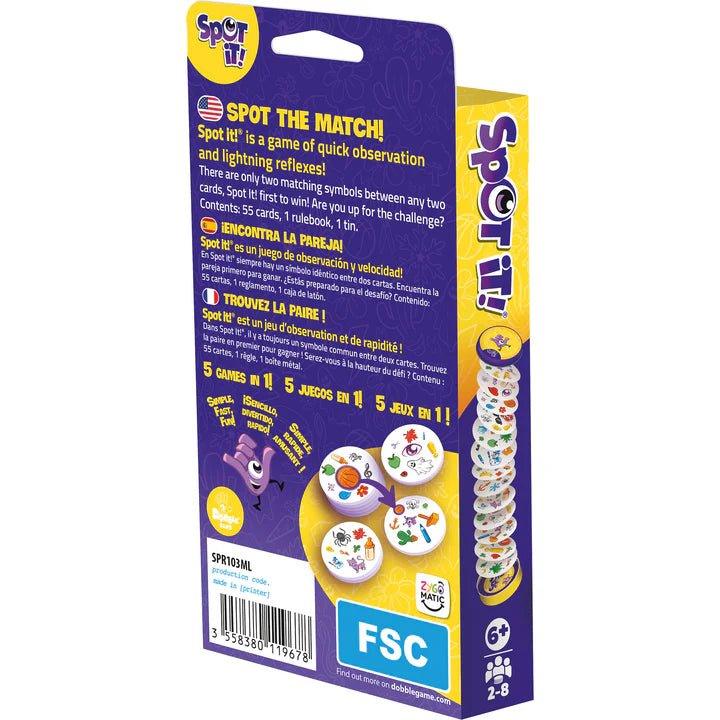 ASMODEE - Spot It! Classic (Eco Blister) (Inglés) - Gamesmart - Asmodee
