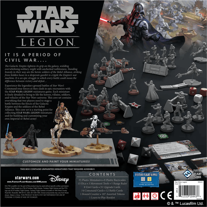 ASMODEE - Star Wars Legion: Core Set (Ingls) Gamesmart ASMODEE - Star Wars Legion: Core Set (Ingls) Gamesmart