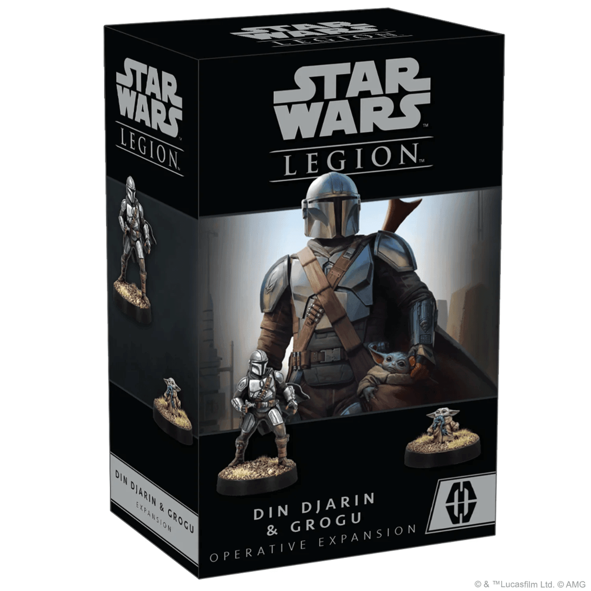 ASMODEE - Star Wars Legion: Din Djarin & Grogu Operative Expansion - Gamesmart - Asmodee