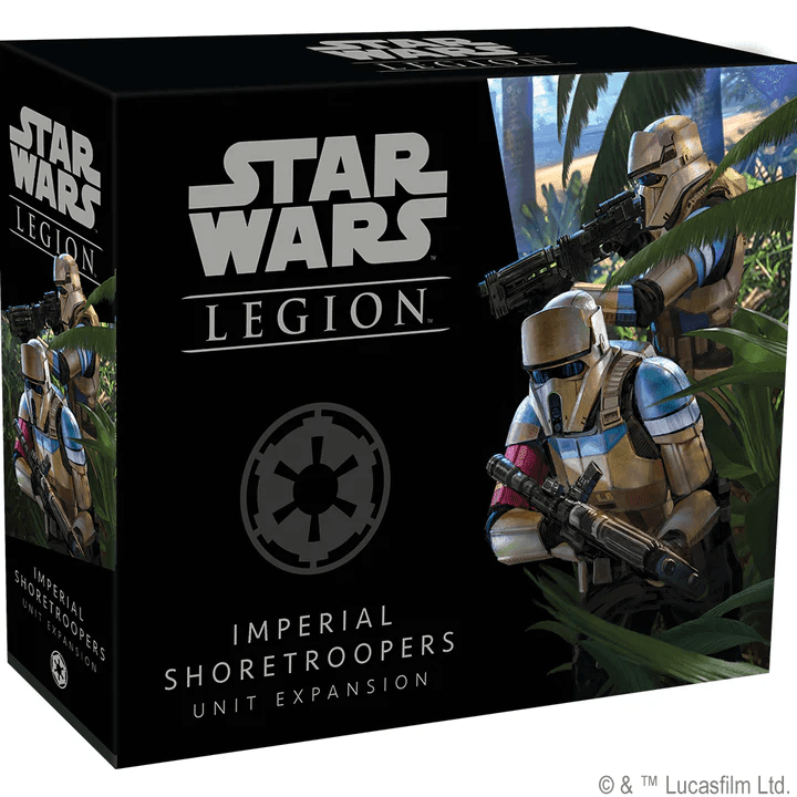 ASMODEE - Star Wars Legion - Imperial Shoretroopers Unit Expansion - Gamesmart - Asmodee