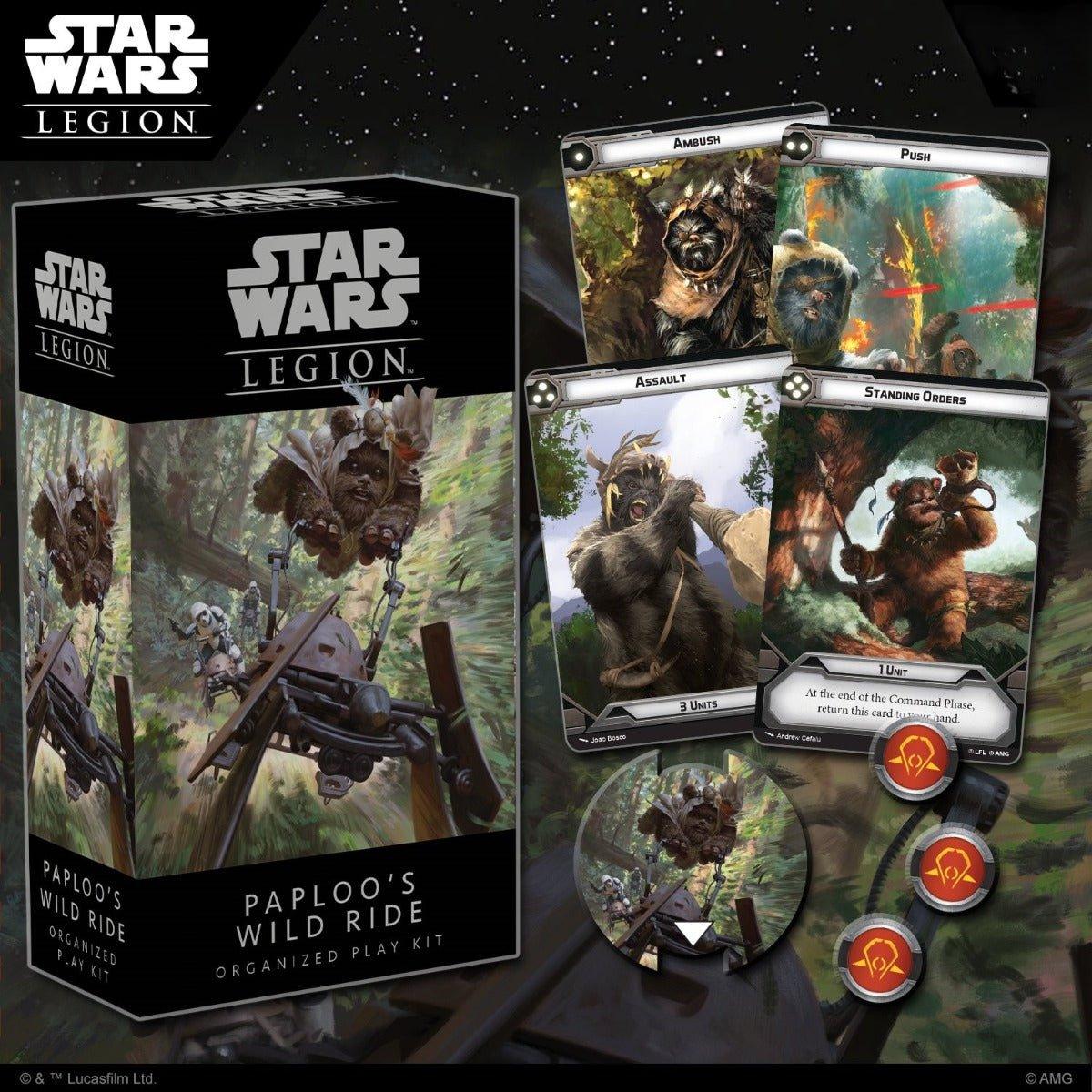 ASMODEE - Star Wars Legion: Paploo's Wild Ride Organized Play Kit - Gamesmart - Asmodee