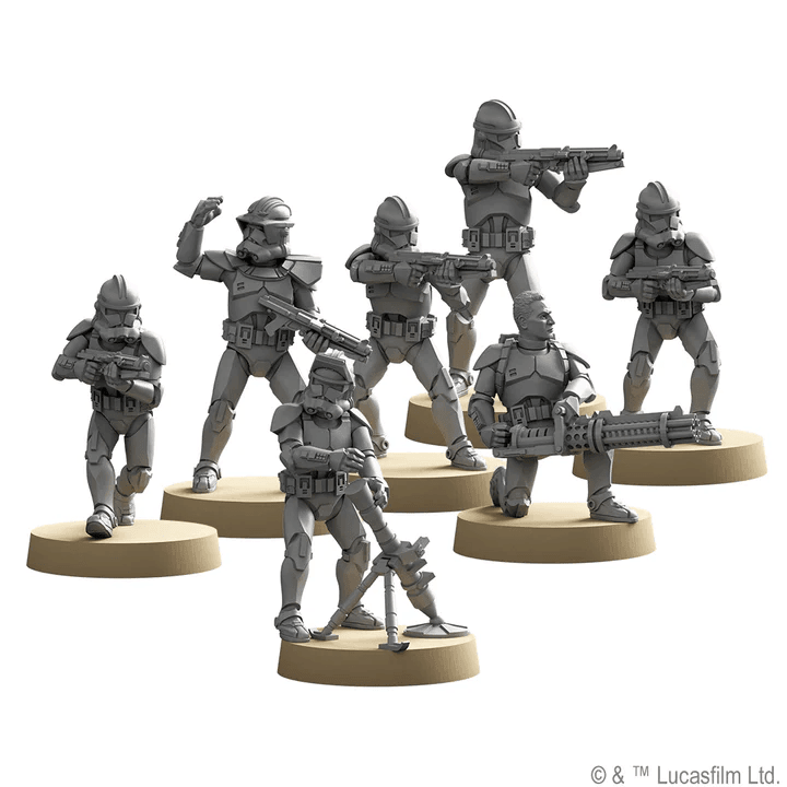 ASMODEE - Star Wars Legion: Phase II Clone Troopers Unit - Gamesmart - Asmodee