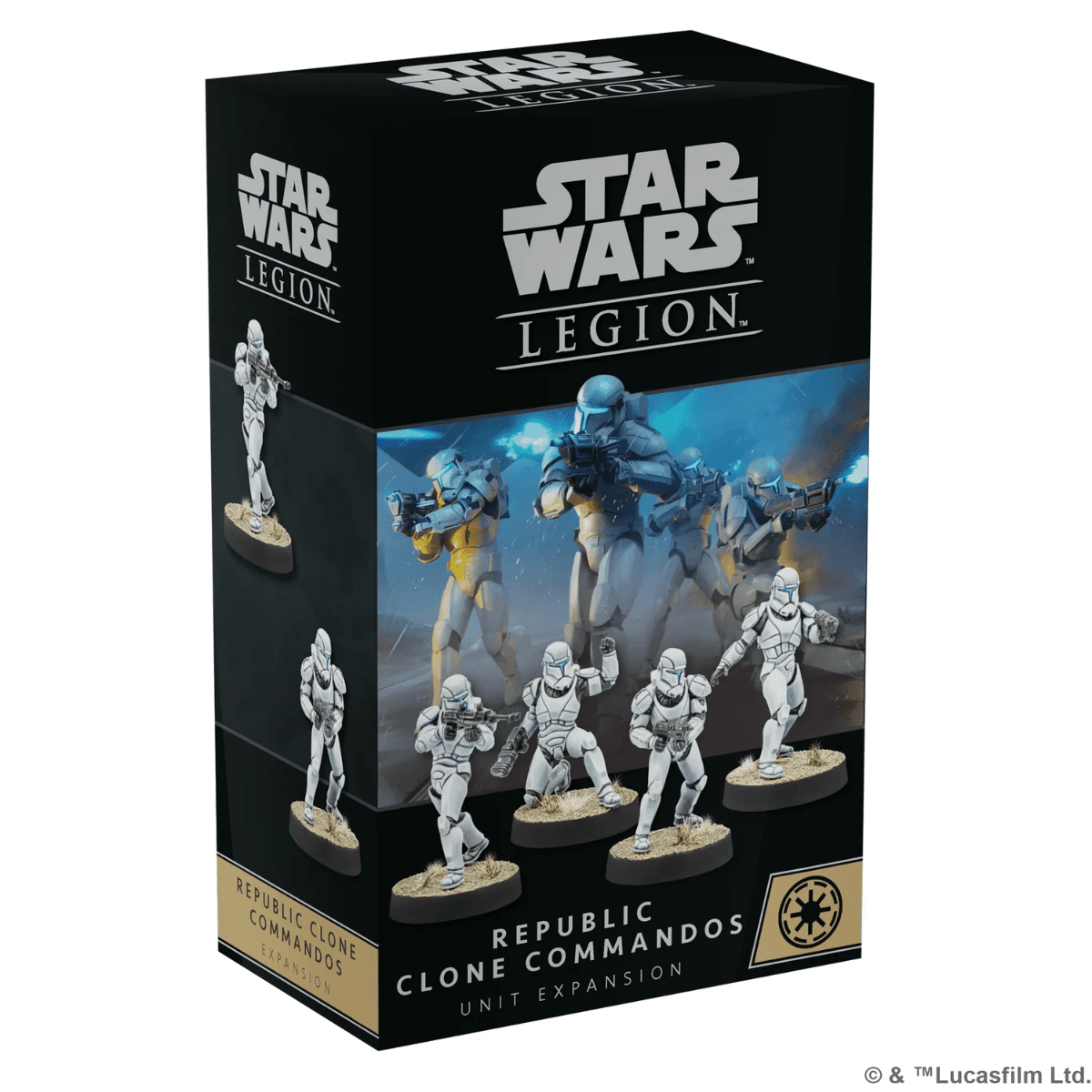 ASMODEE - Star Wars Legion Republic Clone Commandos - Gamesmart - Asmodee