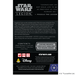 ASMODEE - Star Wars Legion Sun Fac and Poggle the Lesser Operative and Commander Expansion - Gamesmart - Asmodee