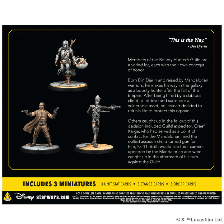ASMODEE - Star Wars Shatterpoint Certified Guild Squad Pack - Gamesmart - Asmodee
