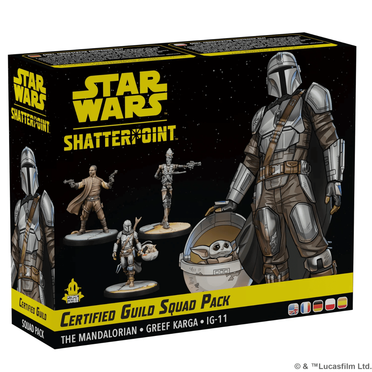 ASMODEE - Star Wars Shatterpoint Certified Guild Squad Pack - Gamesmart - Asmodee