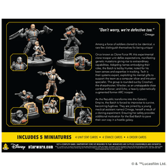 ASMODEE - Star Wars Shatterpoint Clone Force 99 Squad Pack - Gamesmart - Asmodee