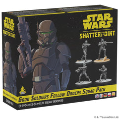 ASMODEE - Star Wars Shatterpoint: Good Soldiers Follow Orders Squad Pack - Gamesmart - Asmodee