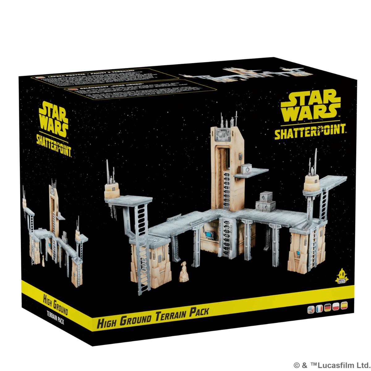 ASMODEE - Star Wars Shatterpoint High Ground Terrain Pack - Gamesmart - Asmodee