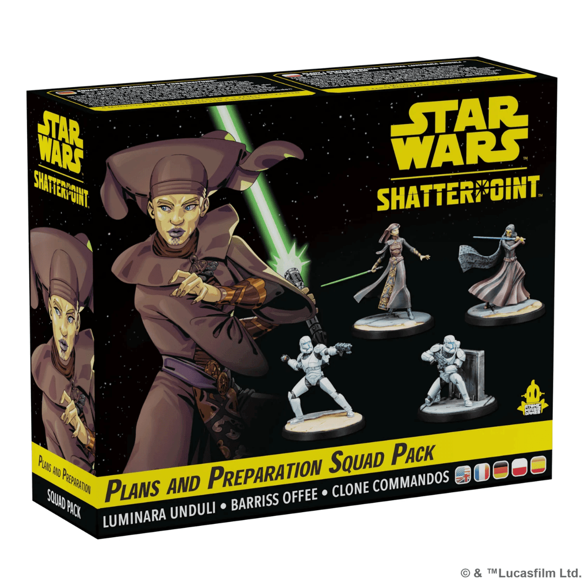 ASMODEE - Star Wars Shatterpoint Plans and Preparation Squad Pack - Gamesmart - Asmodee