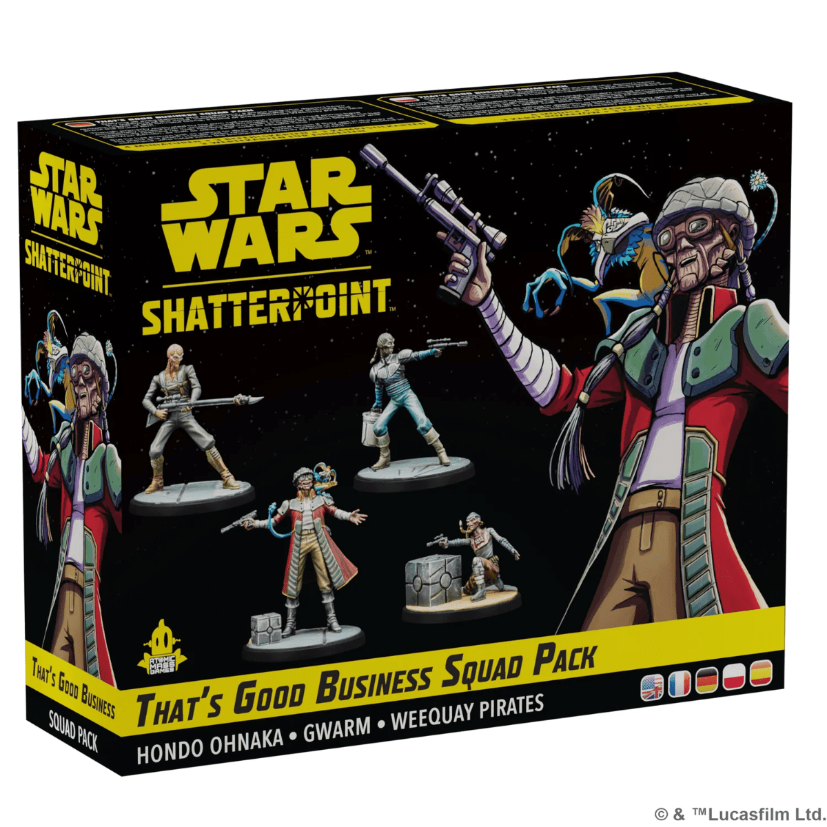 ASMODEE - Star Wars Shatterpoint: That's Good Business Squad Pack - Gamesmart - Asmodee