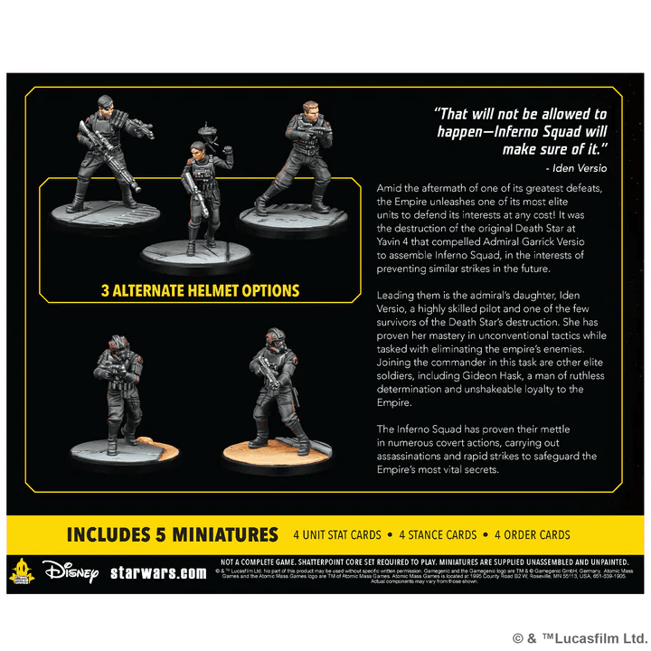 ASMODEE - Star Wars Shatterpoint Today the Rebellion Dies Squad Pack - Gamesmart - Asmodee
