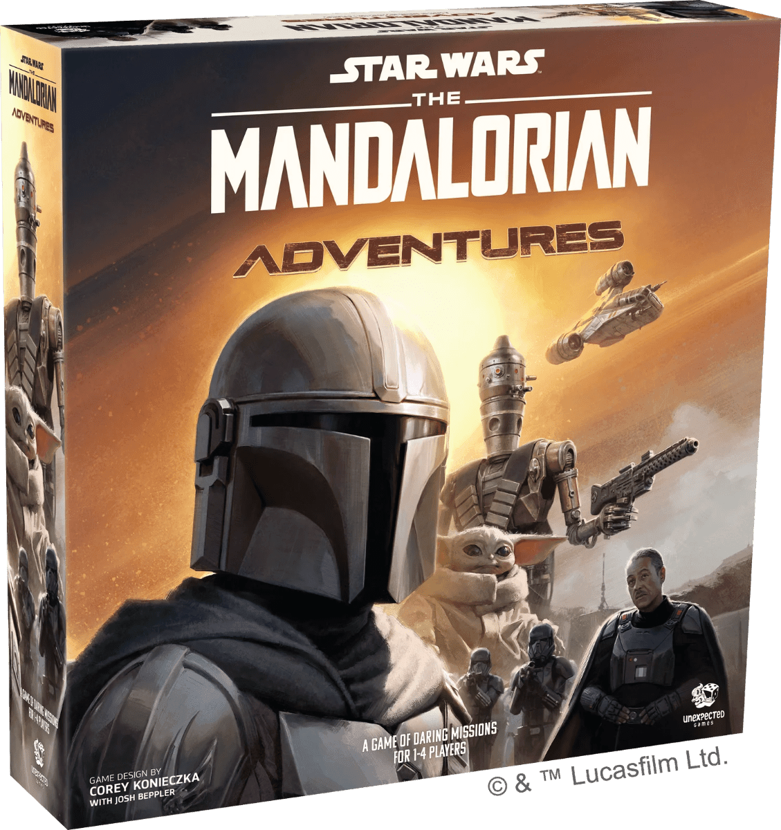 ASMODEE - Star Wars The Mandalorian: Adventures (Inglés) - Gamesmart - Asmodee