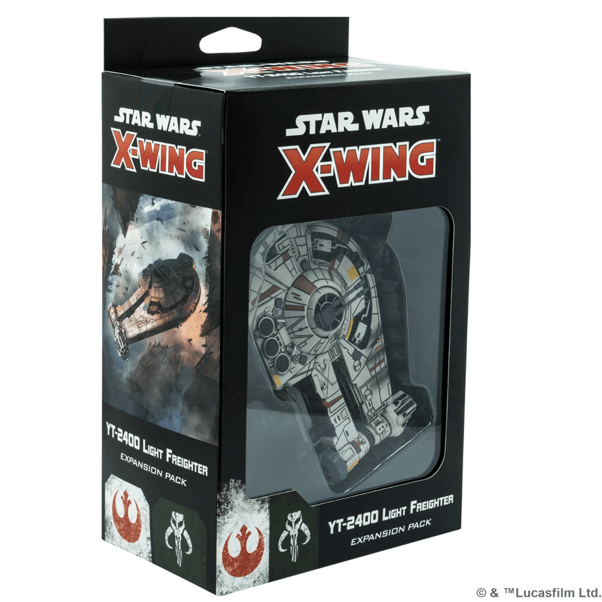 ASMODEE - Star Wars X - Wing YT - 2400 Light Freighter - Gamesmart - Asmodee