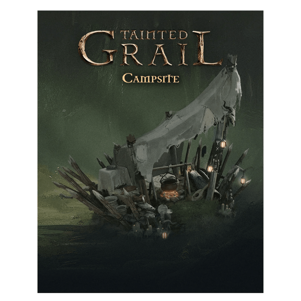 ASMODEE - Tainted Grail Kings of Ruin: Campsite (Blister) - Gamesmart - Asmodee