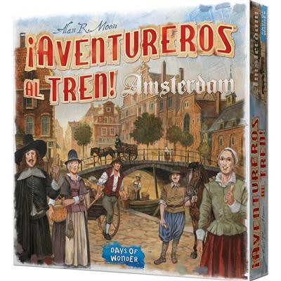 ASMODEE - Ticket to Ride Amsterdam (Español) - Gamesmart - Asmodee