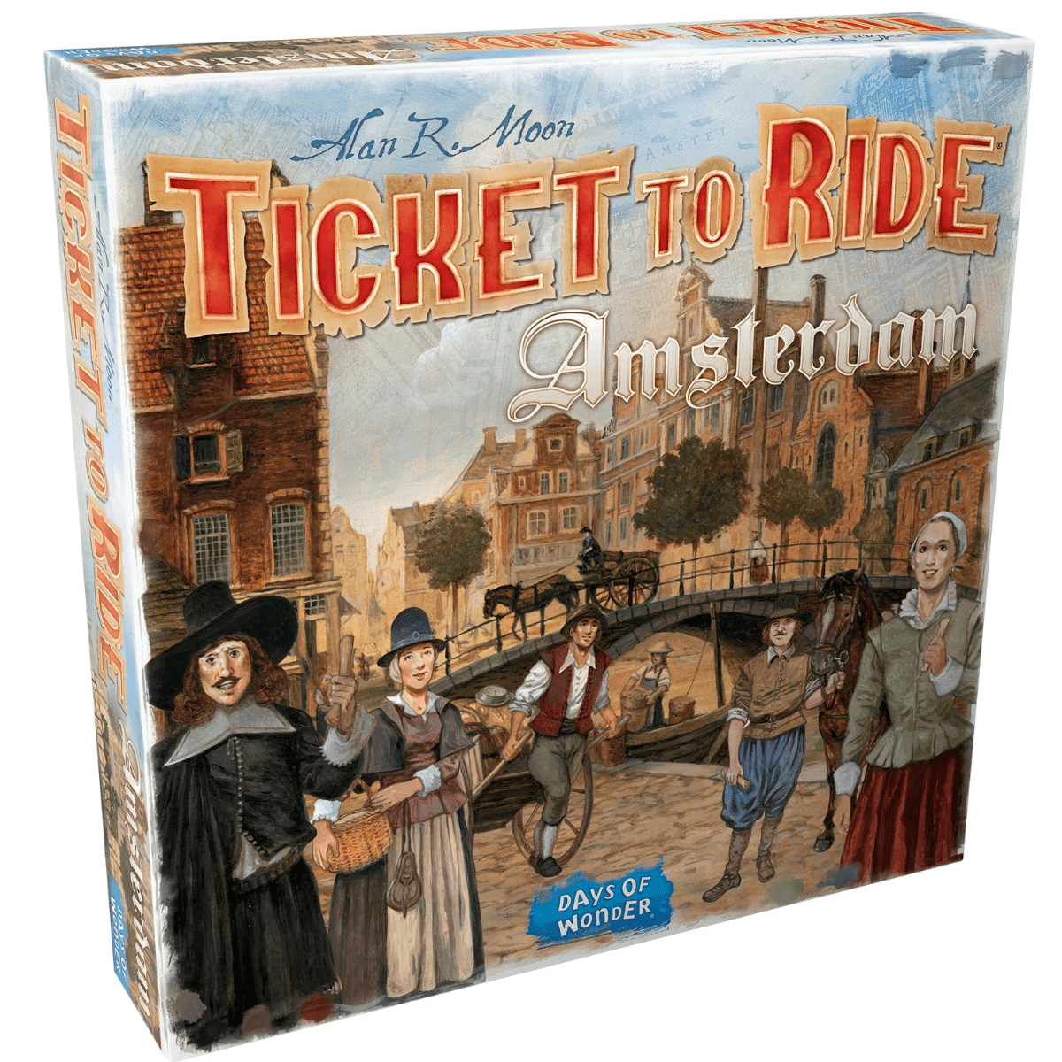ASMODEE - Ticket to Ride Amsterdam (Inglés) - Gamesmart