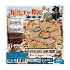 ASMODEE - Ticket to Ride Amsterdam (Inglés) - Gamesmart