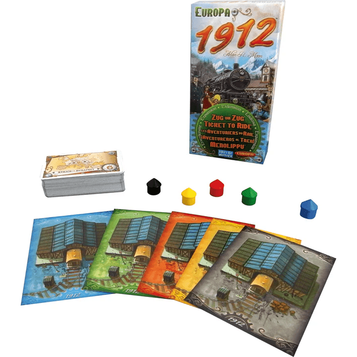 ASMODEE - Ticket to Ride: Europa 1912 Expansion (Inglés) - Gamesmart - Asmodee
