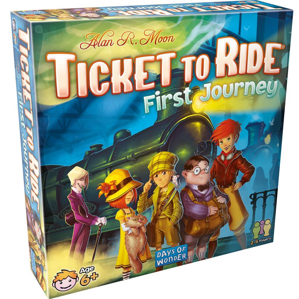 ASMODEE - Ticket To Ride First Journey (Inglés) - Gamesmart - Asmodee