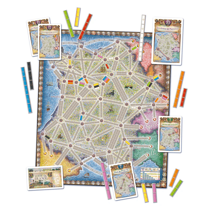 ASMODEE - Ticket to Ride France (Inglés) - Gamesmart - Asmodee
