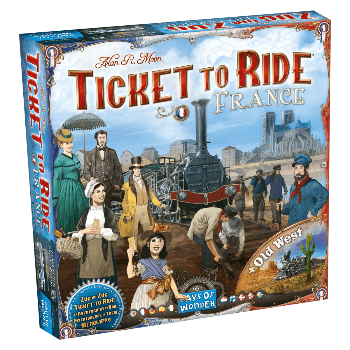 ASMODEE - Ticket to Ride France (Inglés) - Gamesmart - Asmodee