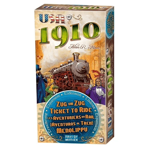 ASMODEE - Ticket to Ride: USA 1910 Expansion (Inglés) - Gamesmart - Asmodee