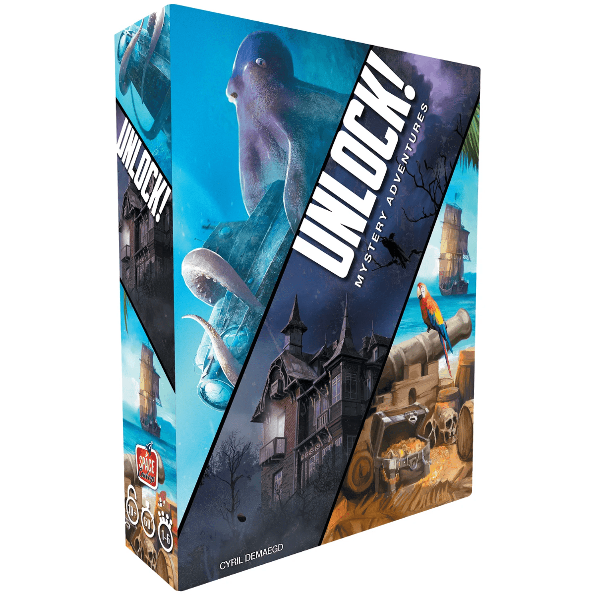 ASMODEE - UNLOCK! Mystery Adventures (Inglés) - Gamesmart - Asmodee
