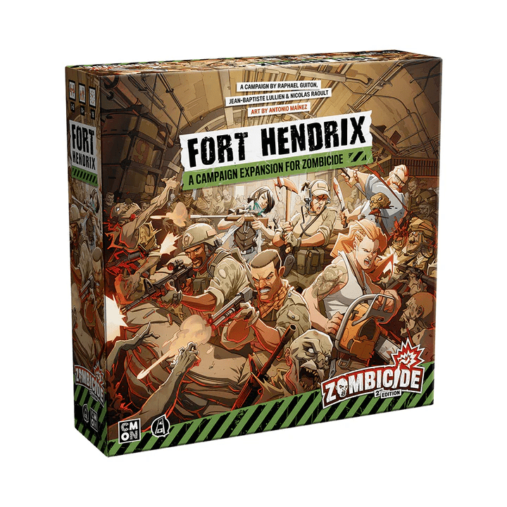 ASMODEE - Zombicide: Fort Hendrix (Inglés) - Gamesmart - Asmodee